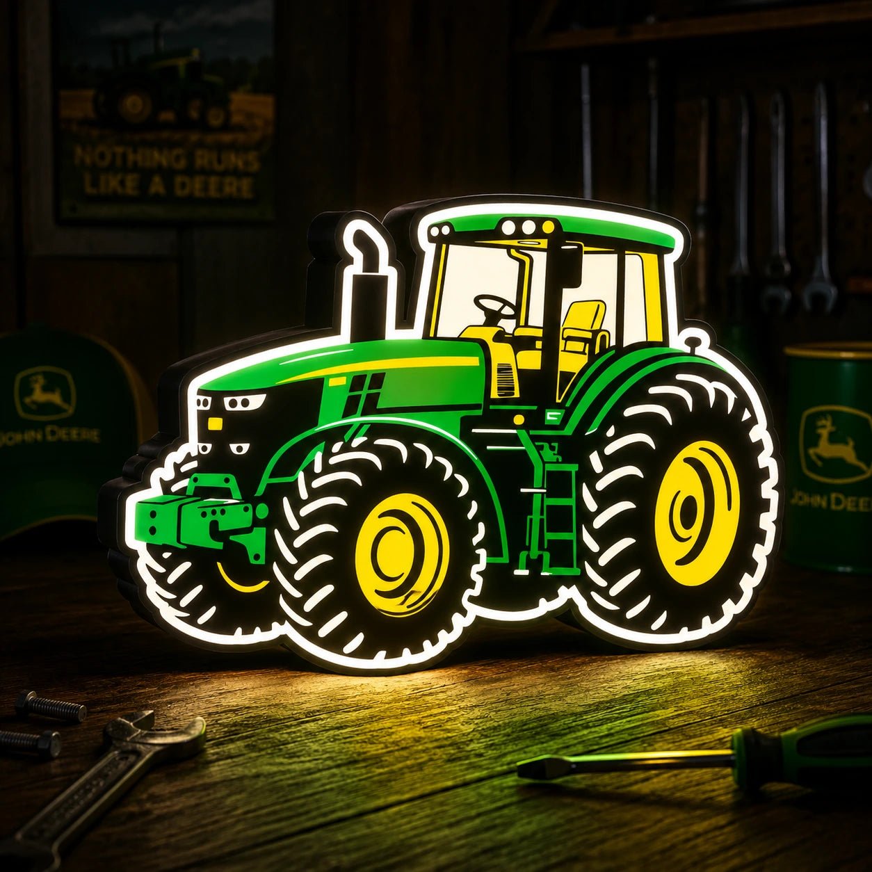 Lampe LED Tracteur John Deere - LampeGeek