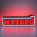 Lampe LED Wasted GTA RGB – Déco Gaming - LampeGeek