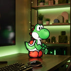 Lampe LED Yoshi RGB – Déco Mario & Gaming - LampeGeek