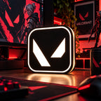 Lampe LED Valorant – Logo RGB