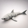 Mako – Grand requin articulé en impression 3D - LampeGeek