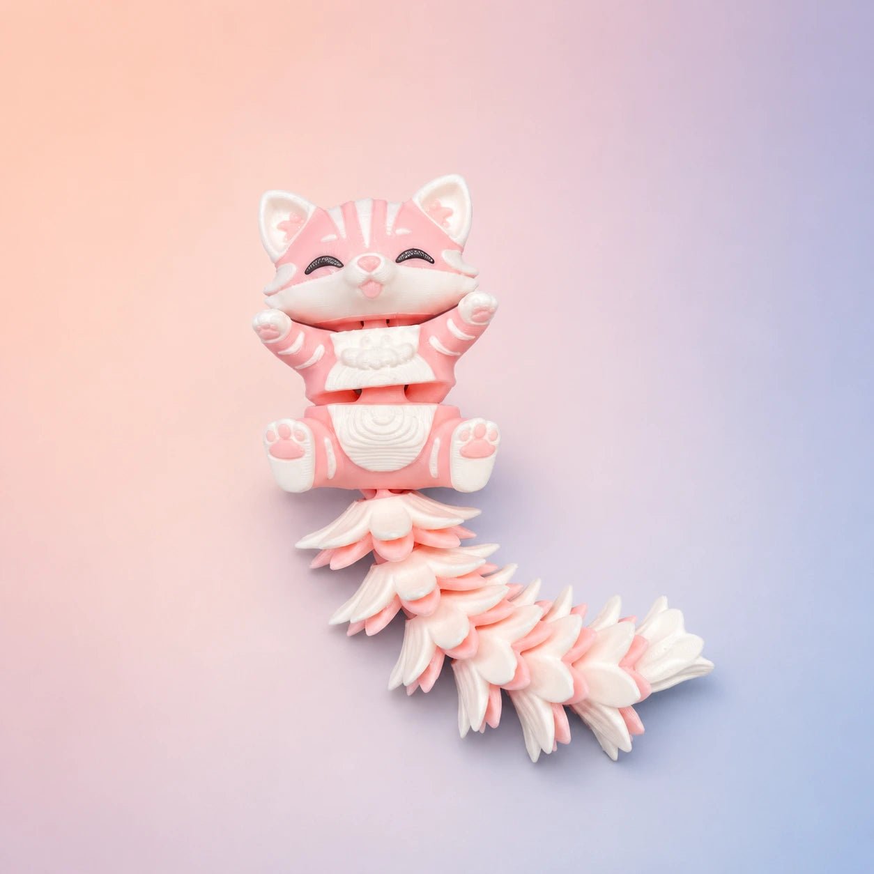 Miyu – Chat articulé kawaii - LampeGeek