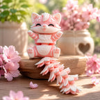 Miyu – Chat articulé kawaii - LampeGeek