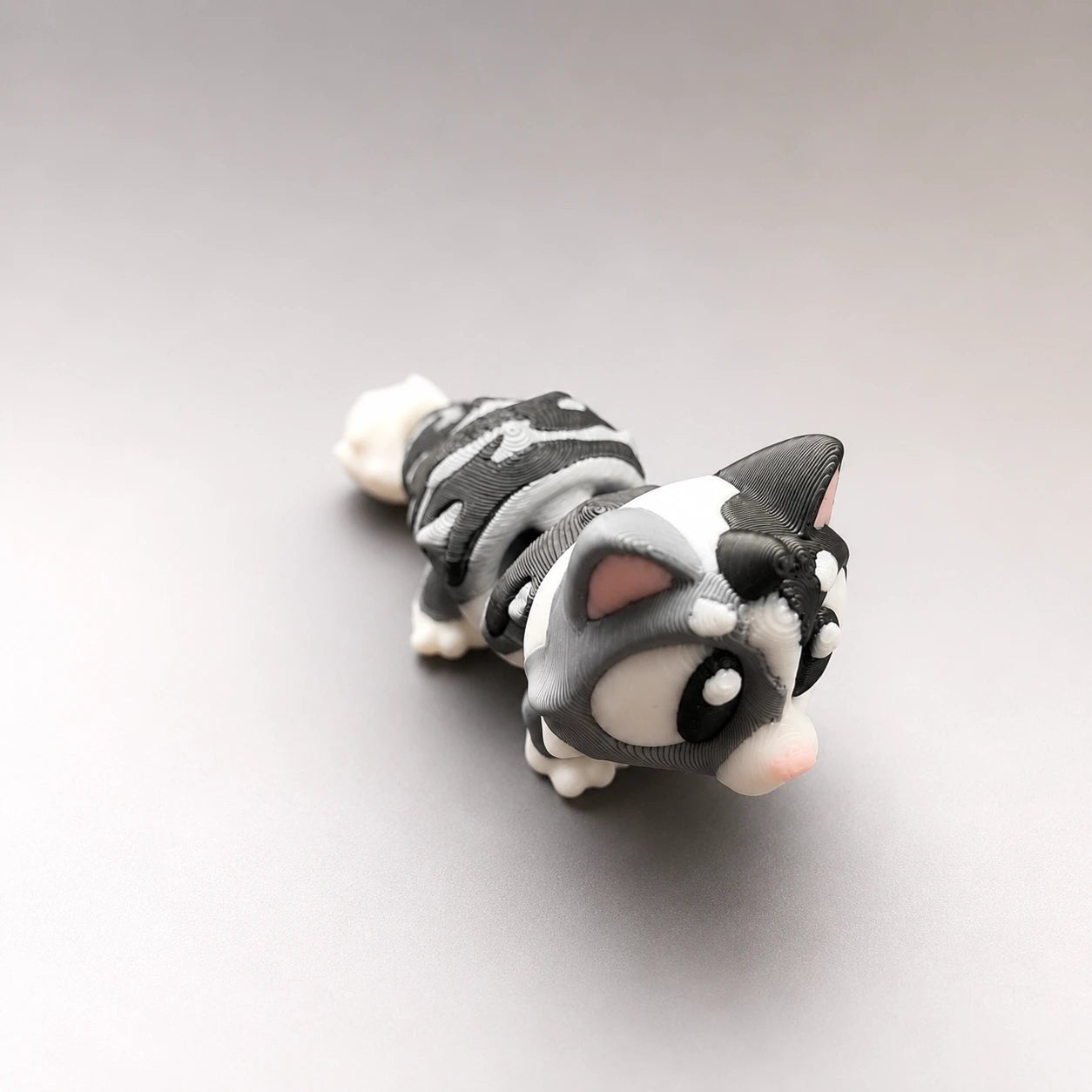 Mochi – Chaton kawaii articulé en impression 3D - LampeGeek