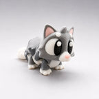 Mochi – Chaton kawaii articulé en impression 3D - LampeGeek