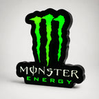 Lampe LED Monster Energy Collector – Déco gaming verte & street icon LampeGeek