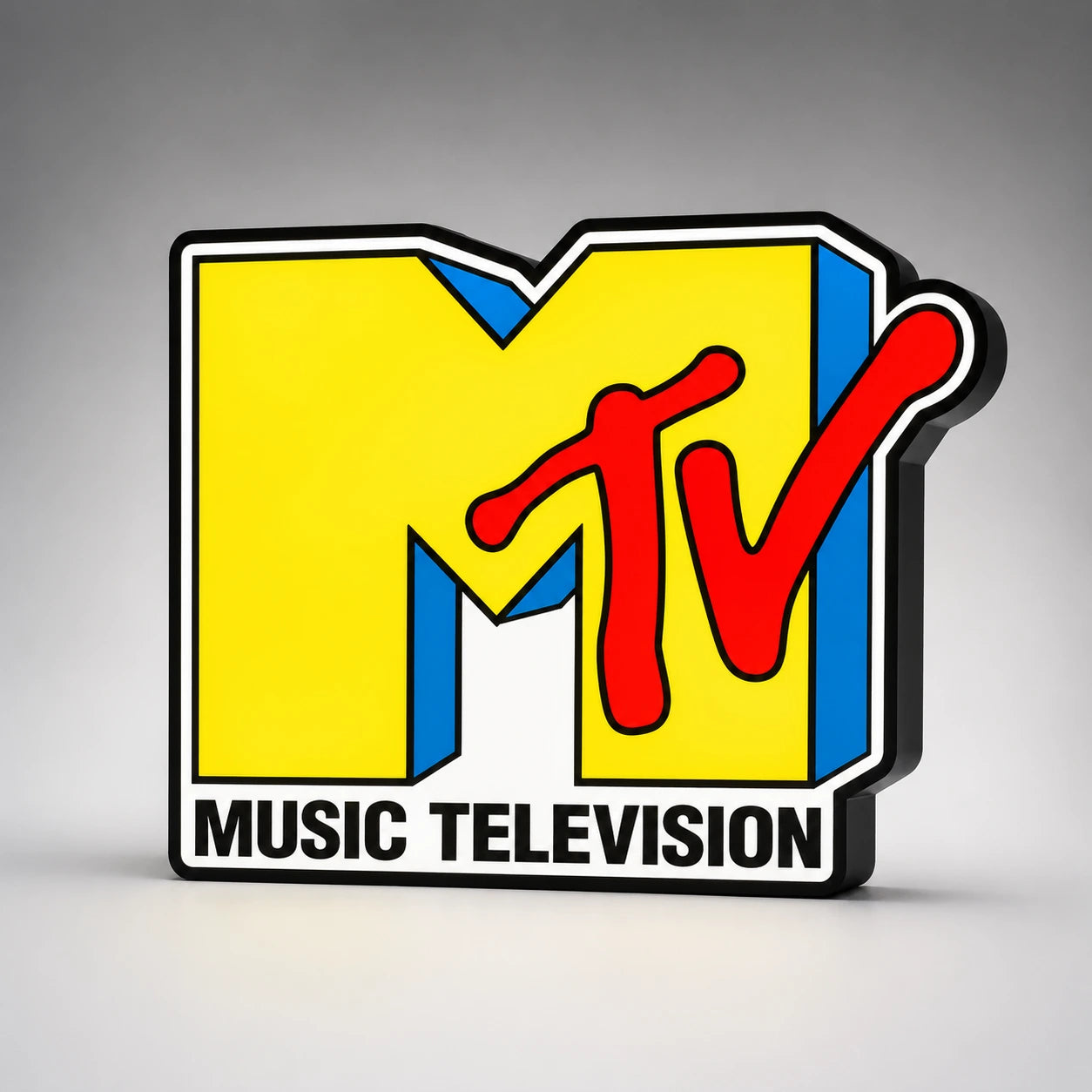 Lampe LED MTV Collector – Déco rétro pop culture & musique LampeGeek