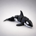 Nalu – Bébé orque articulée en impression 3D - LampeGeek