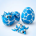 Nérys – Œuf Dragon des Mers avec bébé dragon articulé - LampeGeek