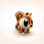 Noisette – Écureuil kawaii en impression 3D - LampeGeek