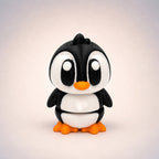 Pingo – Pingouin Kawaii Articulé - LampeGeek
