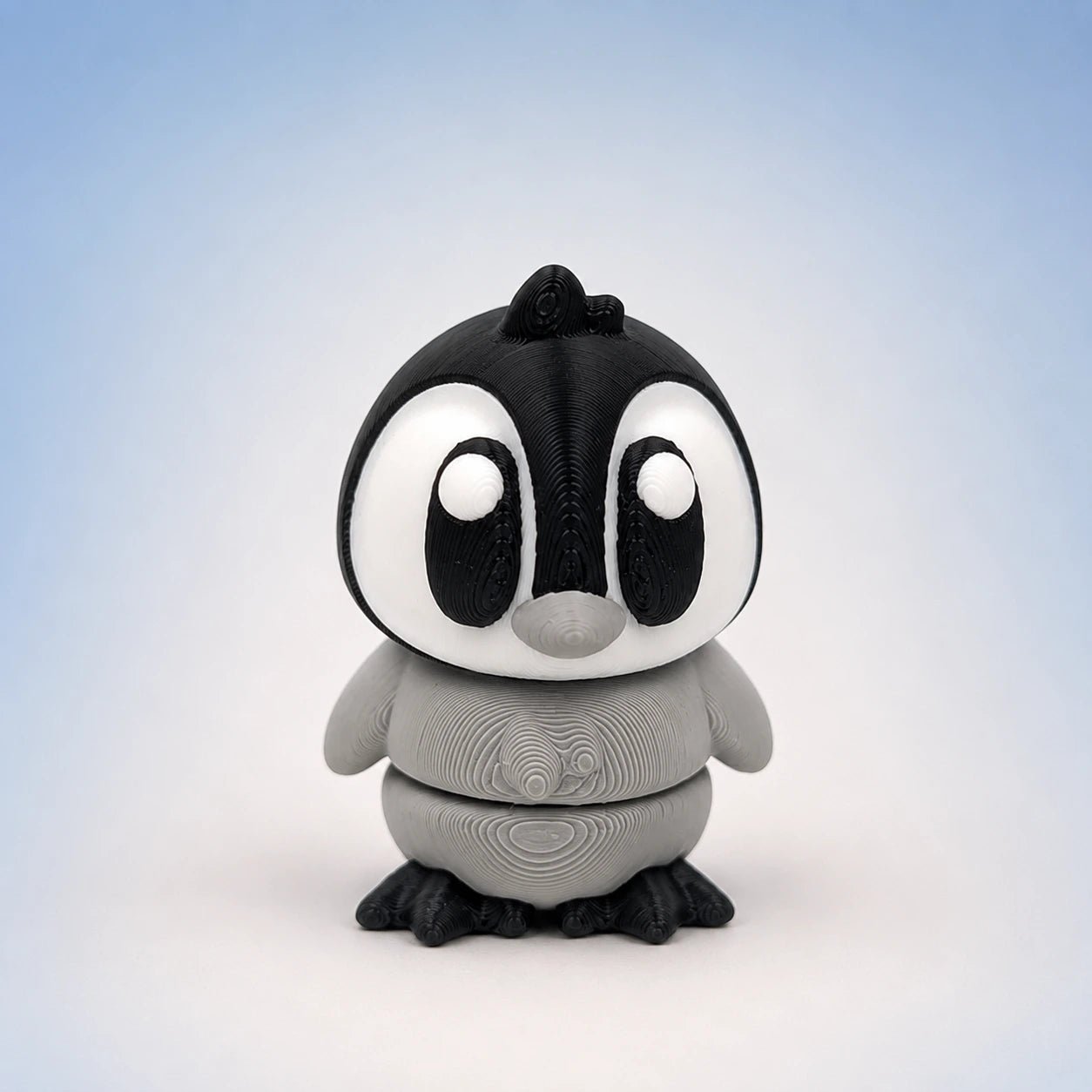 Pingo – Pingouin Kawaii Articulé - LampeGeek
