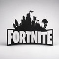 Plaque 3D Fortnite | Décoration Gaming 22 cm - LampeGeek