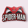 Plaque 3D Spider-Man – Décoration geek rouge, noire et blanche - LampeGeek
