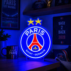 Lampe LED PSG 2026 Collector – Déco football & supporter parisien LampeGeek