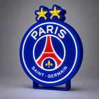 Lampe LED PSG 2026 Collector – Déco football & supporter parisien LampeGeek