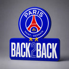 Lampe LED PSG Back2Back Collector – Déco football & supporter parisien LampeGeek
