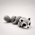 Rasco – Raton laveur articulé kawaii en impression 3D - LampeGeek