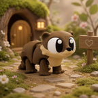 Rasko – Loutre Kawaii Articulée - LampeGeek