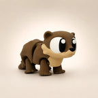 Rasko – Loutre Kawaii Articulée - LampeGeek