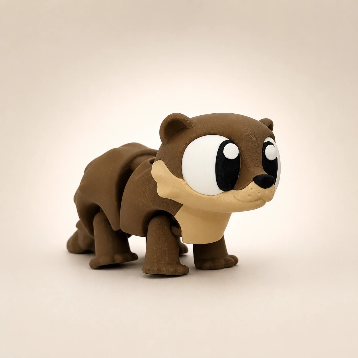 Rasko – Loutre Kawaii Articulée - LampeGeek