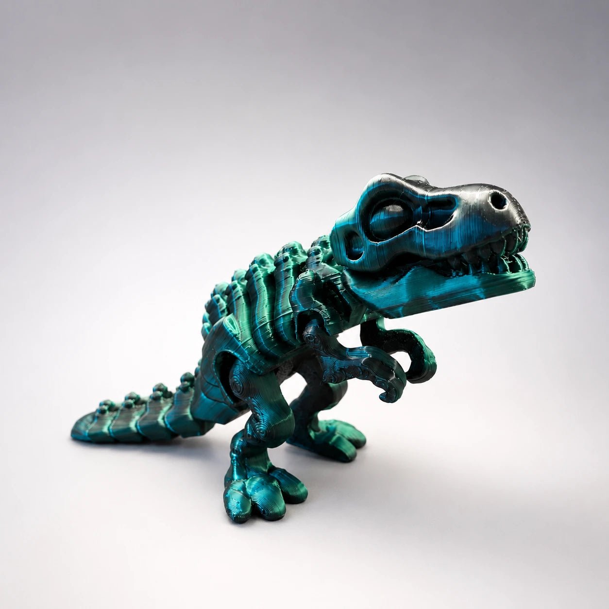 Rexo – Bébé T-Rex squelette articulé en impression 3D - LampeGeek