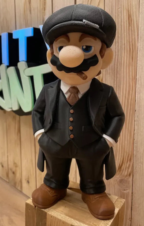 Figurine Mario Shelby 3D Collector – Déco série culte & pop culture LampeGeek