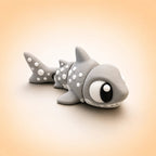 Shiro – Requin articulé kawaii - LampeGeek