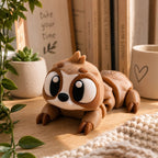 Snoozy – Paresseux Kawaii Articulé - LampeGeek