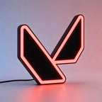 Lampe LED Valorant RGB pour setup gaming esport