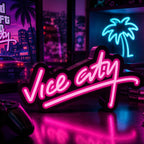 Lampe LED Vice City Collector LampeGeek